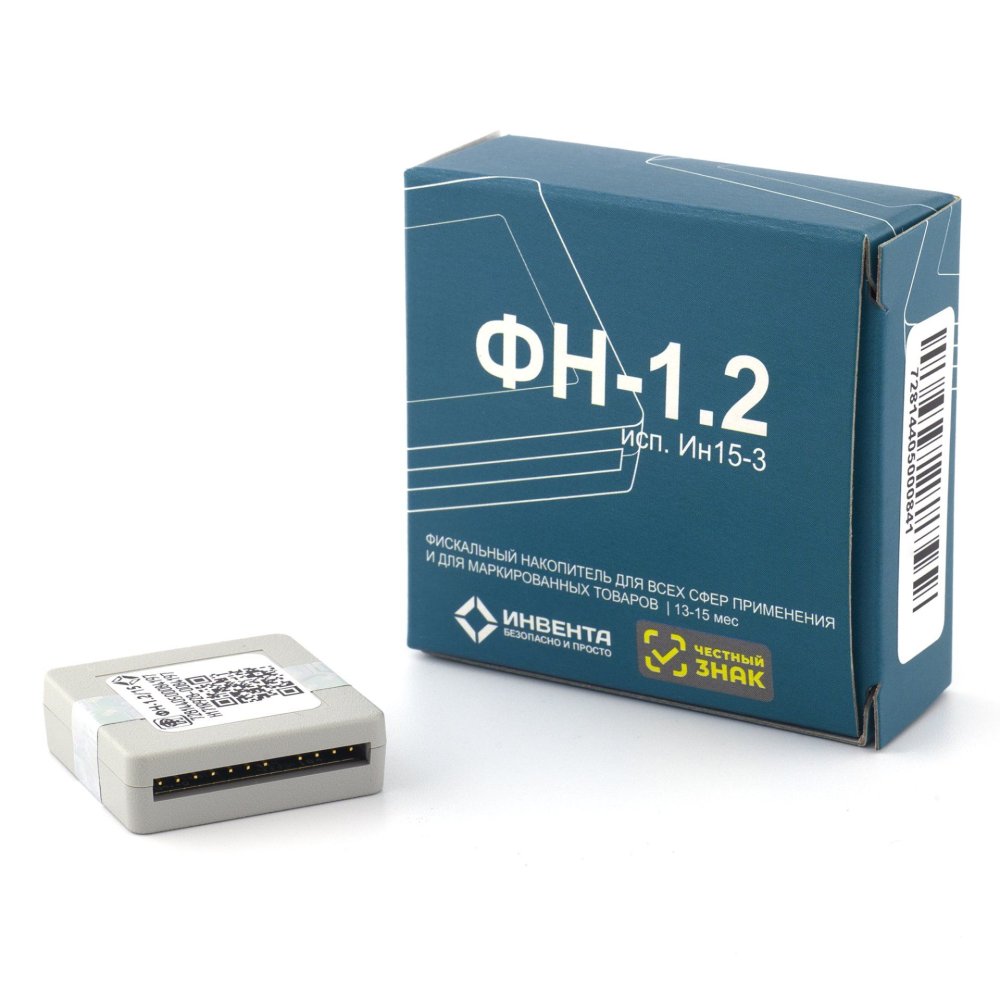 Фискальный накопитель ФН-1.2-М (15 мес.)