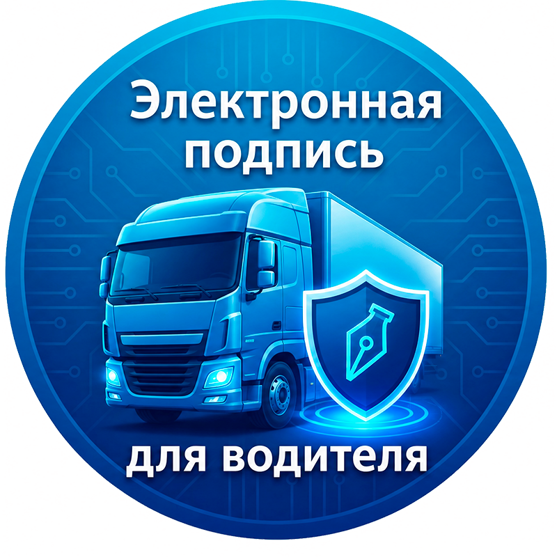 Электронная подпись для водителя