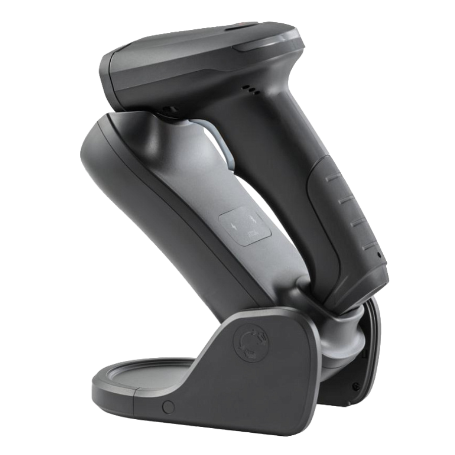 Сканер штрихкода беспроводной АТОЛ SB3100 BT (2D, черный, USB, Bluetooth 5.0, IP42, c подставкой)