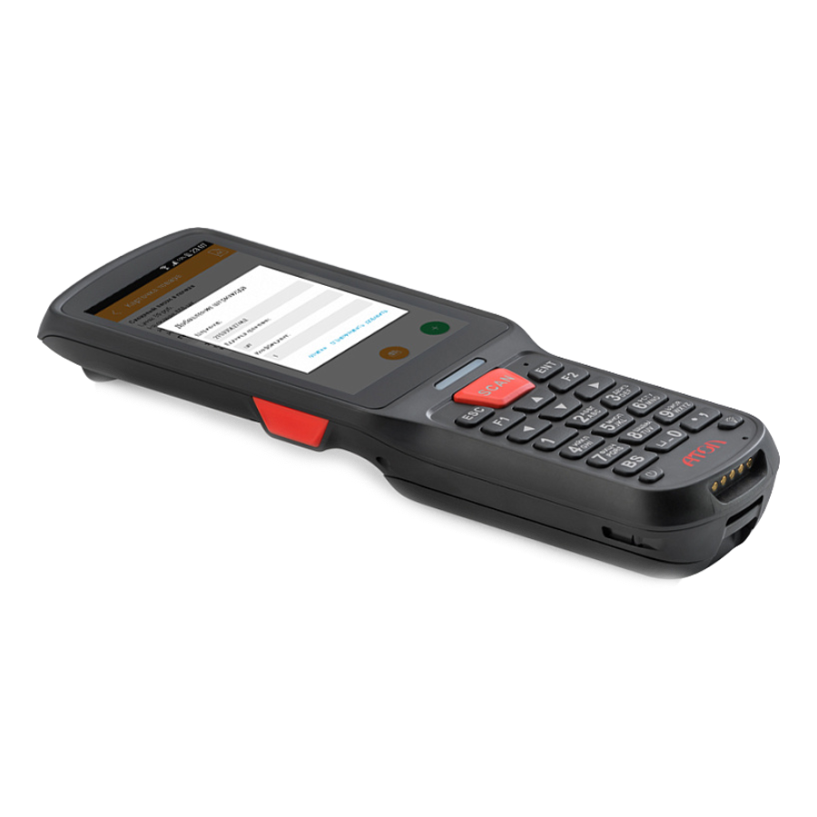 Терминал сбора данных АТОЛ SMART.Lite (Android 7.0, 3G, 2D Imager SE4710, 4”, Camera, 2Гбх16Гб, Wi-Fi b/g/n, 5200 mAh, Bluetooth, БП)