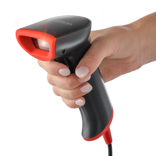 Сканер штрихкода АТОЛ Impulse 12 (2D, чёрный, USB, без подставки).v2